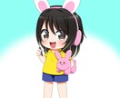 デフォルメイラスト描きます SNS用アイコン、グッズ、動画用など使用可 イメージ2