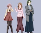 高品質キャラ立ち絵を制作します 個人様向け｜ゲームや配信に映える立ち絵 イメージ3