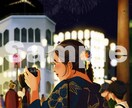 歌ってみた動画用イラスト描きます うたってみた動画の1枚絵を描きます イメージ5