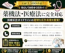 医療広告ガイドラインを遵守した広告表現を提案します 広告実績3,500件以上！【資格】薬機法管理者・景表法検定 イメージ2