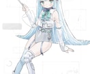 用途に応じた一枚絵や立ち絵などのイラスト描きます 〇動画・グッズ・SNS用等に！キャラ・風景イラスト〇 イメージ5