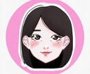 きゅるふわ女の子のアイコン描きます 可愛い女の子、あなたのアイコンにしませんか？ イメージ2