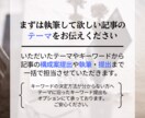 SEOに特化したライターが記事執筆を請け負います 1文字5円　キーワード提案や記事構成、執筆もお任せください イメージ8
