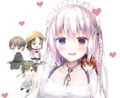 2次元の萌イラストを描きます リクエスト通りに細かいところまで描いて欲しい方へ！ イメージ1