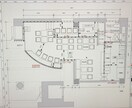確認用平面図(レイアウト)作成いたします 出店計画、事務所移転の際にレイアウト確認をしたい方 イメージ1
