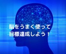 目標達成するための脳科学について教えます 運や才能がなくても成功できる！上手に脳を使って目標達成！ イメージ1