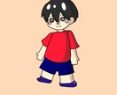 アイコン等に使える、お人形風イラスト描きます アイコンで使えるような、人形風イラストの作成を行います。 イメージ1