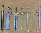 ミニチュア武器のフィギュア制作します お手持ちのフィギュアを更に魅力的にします。 イメージ2