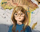 初心者歓迎！プロがレトロなイラスト描きます おしゃれでレトロなイラスト描きます！ イメージ4