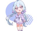 SDキャライラスト制作承ります 透明感あふれるかわいいSDキャラを描きます！ イメージ2