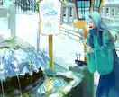著作権譲渡OK！重厚感あるイラスト描きます 商用利用・絵柄寄せ可！ご希望の世界観をお教えください！ イメージ1