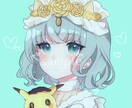 綺麗で可愛いSNS用アイコン作成します ポップで可愛いイラストを描きます！ イメージ3