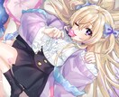 魅力的な一枚絵を制作致します ダイナミックな構図が得意♪商用利用可オプションも！ イメージ4
