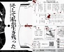見やすく、見つけやすい演劇フライヤー創ります 劇団主宰のプロが作る、心掴むフライヤー イメージ6