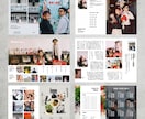 お洒落なカルチャー誌風プロフィールブックが作れます 個性が光る！EYESCREAM風が簡単に！ イメージ4