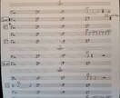 手書きでの楽譜制作をいたします 自分のオリジナル曲を楽譜に起こせる！！ イメージ1