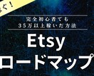 Etsy完全ロードマップ動画になります 動画37本でEtsy副業をゼロから学習！ イメージ1