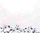 かわいらしいタッチのお花の壁紙を作成いたします 可愛らしく、温かい雰囲気のイラストをお求めの方に最適です！ イメージ3