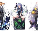 イメージを武器に！高品質なイラスト制作します 配信イラスト、立ち絵、キャラデザまで幅広くおまかせください！ イメージ7