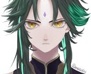 歌ってみたや配信に使えるサムネイル描きます 可愛くカッコよく明るく暗く……全て対応します！！！ イメージ4