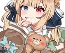 丁寧なヒアリングで明るく可愛いイラスト描きます まずはお見積もりを！ご予算とご希望に沿った絵をご提供します！ イメージ2