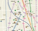 地図作成します マップ制作実績20年。シンプルで迷わない案内図 イメージ5