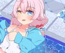 アニメ塗りでキャラクターを描きます 世界で1枚だけの空気感のあるイラストを。 イメージ1