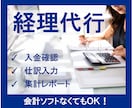 法人・個人の 経理代行を丁寧に行います 記帳代行｜50仕訳｜3000円｜ イメージ1