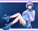 配信者様のご希望に沿った可愛いイラストを描きます Vtuber、配信者様が使いやすいサムネやアイコン立ち絵など イメージ1