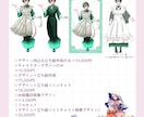 オリジナルのキャラクターデザイン＋立ち絵描きます 丁寧なヒアリングでオリジナルのキャラクターを仕上げます イメージ3