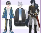 イラスト＋モデリングでLive2D制作します お気軽にご相談、お見積もりまでどうぞ！ イメージ7