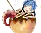 美麗なちびキャライラストを製作します 透明感のあるかわいいちびキャラが好みの方におすすめです。 イメージ3