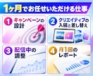 Meta認定資格者がインスタ広告を運用代行します 広告費別｜設計から入稿・調整まで1ヶ月ごとに運用代行 イメージ2