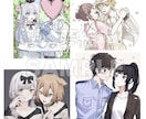 可愛いイラスト制作承ります 男女どちらも可能！総実績150以上あり イメージ3