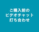 ご契約前のビデオチャットをします 本契約前のミーティング用ビデオチャット イメージ1