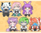 あなたのためのイラスト描きます かわいいキャラクターを御提供します イメージ1
