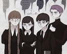 淀んだ色彩の世界を描きます ガサガサで少しダークでアンニュイな雰囲気 イメージ6