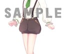 キャラクターデザイン・立ち絵を制作いたします Vtuber立ち絵、IRIAM、ゲーム用立ち絵等を制作します イメージ4
