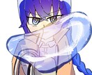 SNSなどで目を引く注目されるイラストを描きます ノスタルジックでキラキラしたかわいいイラストを描きます イメージ2