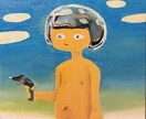 二次元イラストではなく、油絵を描きます 可愛くて面白い作品を作ります。 イメージ1