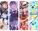 キャラクターデザインや一枚絵を描きます 印象に残るあなただけのキャラクター、イラスト イメージ1