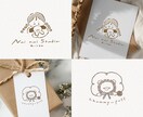 あたたかくやさしい手描きのかわいいロゴを制作します ［修正無制限］Aiデータ込・想いが届くロゴに! イメージ6