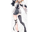 立ち絵/キャラクターデザインします 配信、動画、ゲーム、TRPG等ご使用いただける立ち絵イラスト イメージ2