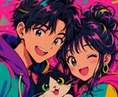 カラフルで目を引くイラストを制作します SNS等で思わず目を引くイラスト イメージ5