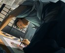 小説装画やサムネイル、広告等のイラスト制作承ります 光と空気感を演出した一枚をお届けします。 イメージ5