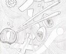 ご希望に沿ったアート作品を提供します ペン画や色鉛筆などのアナログでのアート制作になります イメージ5