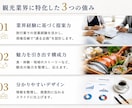 営業資料・パワポを作成｜観光・自治体対応致します 専門性を兼ね備えた高品質の資料作成をサポート イメージ4