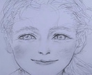 一味違う魅力的な似顔絵を線画で描きます その人の美しさが表れた、生き生きした表情の似顔絵。 イメージ8