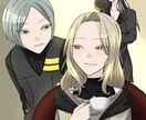 かっこいい、かわいい1枚絵描きます かわいい笑顔やかっこいい雰囲気が得意です！ イメージ3
