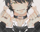 雰囲気のあるイラストを描きます 柔らかい塗りが得意ですSNSアイコンや配信背景etc... イメージ2